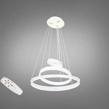 Підвісна LED люстра на 3 кільця