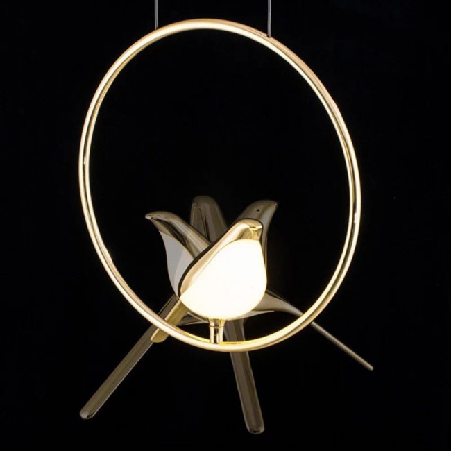 Підвісний світильник у вигляді птаха